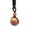 Gold Sandstone, variant on Round Beads Necklace Natural Chakra Crystal Balls Quartz Pendant Reiki Healing-Black Agate
