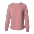 thumbnail image 1 of Independent Trading B06976105 Chandail à Col Rond pour Femmes California Wave Wash, Rose Poudré - Grand, 1 of 2