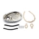 thumbnail image 1 of Kit de cubierta de cadena de distribución cromada apto para SB Chevy 327 350 383 400 Juego Abanopi Kit de cubierta de cadena de distribución, 1 of 6