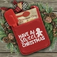thumbnail image 7 of Shoreew Christmas Oven Mitt with Storage Pocket Heat-Resistant Pot Holder And Baking Tool Organizer Holiday Baking Essentials, 7 of 7