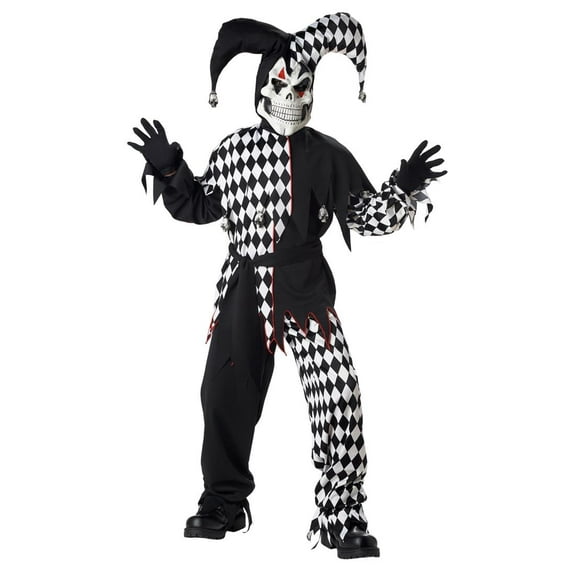 California Costume Kids Evil Jester Costume