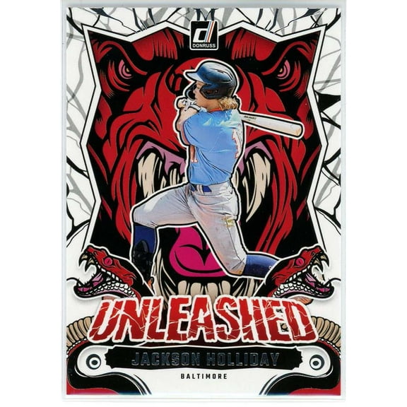 MLB 2024 Donruss Baseball Unleashed Jackson Holliday #5 (Rookie)
