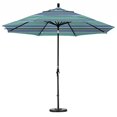 thumbnail image 1 of 11 Pieds Aluminium Marché Umbrella Collier Inclinaison DV Mat Noir/sunbrella/dolce Oasis, 1 of 2