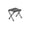 Black, variant on Anckoeil Portable Folding Stool, 12 Inch Lightweight Camping Stool with Carrying Bag, Compact Outdoor Chair for Hiking Fishing Travel Picnic