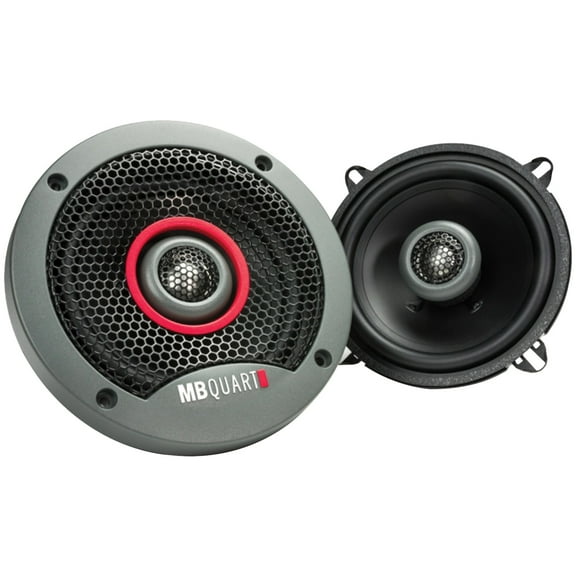 MB Quart FKB113 Formula Series 2-Way Coaxial Speakers (5.25"), Gray…