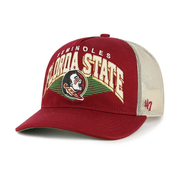 Men's '47  Garnet Florida State Seminoles Pomona Mesh Hitch Adjustable Trucker Hat