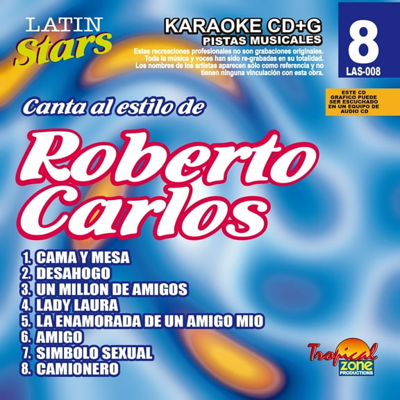 Karaoke Latin Stars 008 Roberto Carlos
