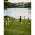 thumbnail image 3 of EcoSummer Portable Pickleball & Badminton Net Set, 16.7FT Adjustable Height 3.5–5.1FT Sports Net with 2 Paddles, 3 Rackets & Balls, Outdoor Backyard Game Set with Carry Bag, 3 of 8