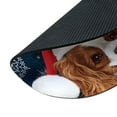 thumbnail image 3 of WIRESTER 7.88 in Round Mouse Pad with Non-Slip Rubber Base for Computers, Laptop, Office & Home - Cavalier King Charles Spaniels Dog Happy, 3 of 5