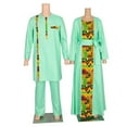 thumbnail image 3 of BAZINRICHE African Couple Outfits Matching Sets African Dresses for Women and African Suits for Men Wedding Dashiki Clothing, 3 of 5