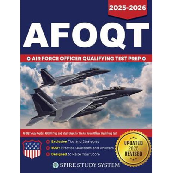 Pre-Owned AFOQT Study Guide: AFOQT Prep and Study Book for the Air Force Officer Qualifying Test (Paperback) 1950159612 9781950159611