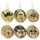 thumbnail image 2 of 12-Piece Wooden Jesu And Crosses Christmas Tree Ornaments, 2 of 8