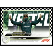 2022 Topps Formula 1 Sebastian Vettel #178 Aston Martin Aramco Cognizant F1 Team Card