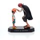thumbnail image 1 of sombrero de paja luffy &amperio; One Piece 18cm PVC Shanks Monkey D Juguete coleccionable para niños zhangyuxiang LED, 1 of 2