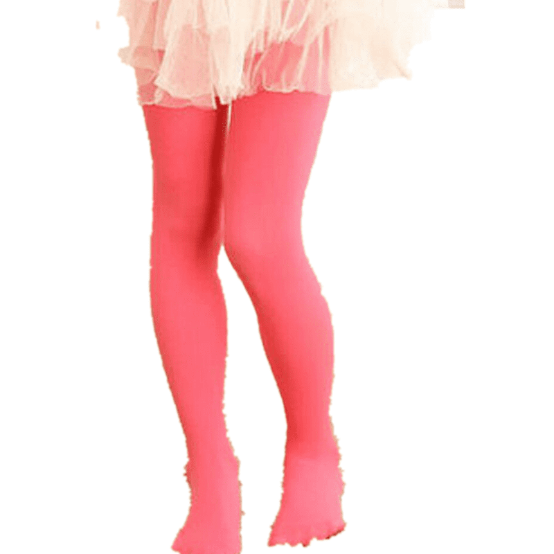 Girls Fashion Tights Medium Ages 4-6 Red Girls Fashion Hosiery Colored Tights
