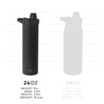thumbnail image 4 of Botella de agua simple, moderna, con aislamiento filtrado, 700 ml, retro, color menta, 4 of 9