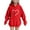 Red A4, variant on Hrsba Girls Boys Hooded Sweatshirt Unisex Fall Winter Top Kids Round Neck Shirt Long Sleeve Raglan Sleeve Hooded Sweatshirt for 5-15 Years Kids Winter Heart Print with Pockets