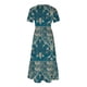 thumbnail image 3 of Vestido de Suéter para Mujeres Cuello U de Punto con Encaje Vestido de Temperamento de Moda, Vestido Cálido de Invierno de Poliéster para Diario, Fiesta Y Caso de Exposición, 3 of 4