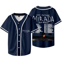 Ivan Cornejo Mirada Tour 2025 Merch Baseball Jacket Tee Summer Unisex Fashion Short Sleeve V-Neck T-Shirts