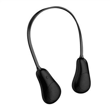 Neck Hanging Wireless Bluetooth Speaker Mini Wearable Neck Hanging Speaker Stereo Portable Outdoor Subwoofer Black