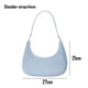 thumbnail image 2 of Bolso de hombro de color sólido para mujer Cartera de moda Adepaton BST2001212-4, 2 of 6