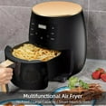 thumbnail image 4 of Mistaha Friteuse à Air Chaud Domestique Multifonction Intelligente avec Écran Tactile 6 L Grande Capacité 1200 W Haute Puissance Four Électrique Programmable, 4 of 8