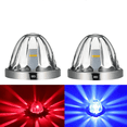 thumbnail image 1 of 2pz Foco Led Direccional Tipo Watermelon Luz Estrella Bicolor Rojo/Azul, 1 of 4