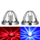 thumbnail image 1 of 2pz Foco Led Direccional Tipo Watermelon Luz Estrella Bicolor Rojo/Azul, 1 of 4