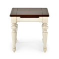 thumbnail image 3 of Steve Silver Table d'Extrémité Carrée Wesley en Noyer, 3 of 4