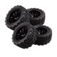 thumbnail image 1 of Neumáticos de Rueda de Carreras de Coches 4 Piezas para Piezas de Orugas 1:10 HSP HPI Yotijar Llantas de rueda de coche RC, 1 of 7