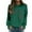 Green, variant on Dandelion Hearts Printed Valentine's Day Womens Sweatshirts Plus Size Crewneck Long Sleeve Holiday Tops Soft Comfortable Holiday Causal Workout Pullovers Green L