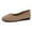 Khaki, variant on Ladies On Clogs for Deck & Poolside Comfort Women's Ballerina On Shoes Non Knitted Trainers Comfortable Breathable Summer Sporty Women Flat Shoes Comfort Shoes