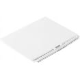 Numbered Dividers 150 3 Hole Punched for Binders, School Supplies