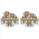 thumbnail image 1 of 100 Piezas Maleta Favor Cajas Mapa del Mundo Mini Maleta Cajas Boda Cajas de Dulces para Viajes Tema Boda Despedida de Soltera, 1 of 5