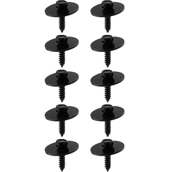 10PCS Car Body Fender Metal Screws A0019906036 For Mercedes Benz W203 W204 New