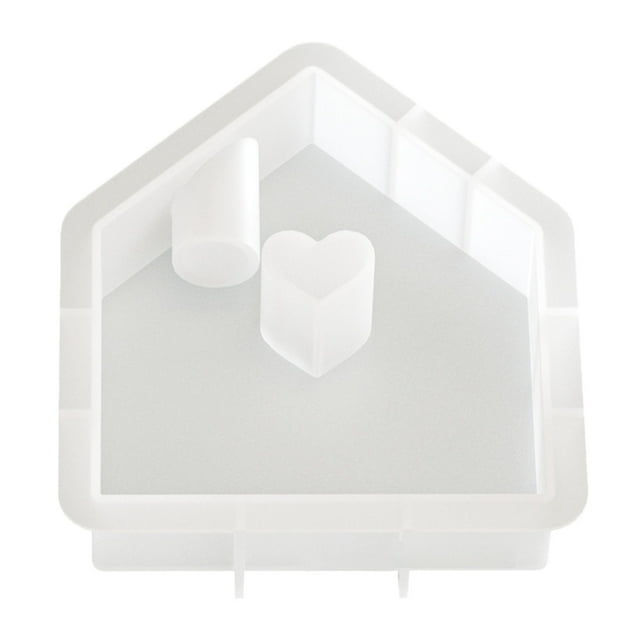 Molde de silicona para portavelas: diseños de jarrones/formas para arte con resina epoxi, decoración de escritorio/hogar, ideal para los amantes de la papelería