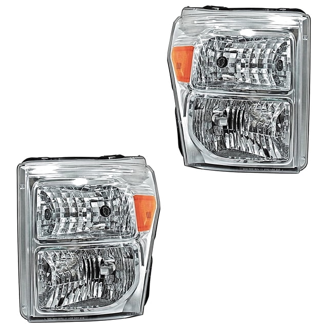 Par de Faros TYC Super Duty 2011 A 2016 Ford