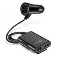 thumbnail image 1 of 4 Multi Ports Usb C Car Fast Charger, Qc3.0 Cigarette Lighter Adapter，common For Cars And Trucks, Can Be Used For Rear Charging, 1 of 4