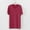 Wine, variant on Oplxuo Men's Fitness Homewear Tops V Neck Loose Casual Solid Soft Modal Pajamas Shirts Comfy Short Sleeve T-Shirt