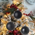 thumbnail image 7 of Kbndieu 24Pcs Christmas Tree Balls for Christmas Decorations, 1.18 Inch Black Shatterproof Christmas Ornaments for Xmas Tree Decor, Christmas Hanging Ornament for Holiday Wedding Party, 7 of 7