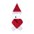thumbnail image 3 of AuroraX 19 inch Porch Goose Christmas Outfits , Red Santa Hat and Scarf 23" Porch Goose Clothes Sets 17 inch Seasonal Xmas Winter Decorations for Home Outdoor Plastic Goose Accessories, 3 of 6