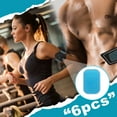 Jrocdr 6Pcs Gel Pads For Abs Stimulator Ab Trainer Replacement Gel