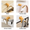 thumbnail image 6 of Adhesive Desk Hook for Backpack, Cute Cat Shaped Bag Hanger, Portable School Supplies Organizer, Space Saving Under Desk Storage Solution for Classroom, Office, Dorm Room, Study Table, Locker, 6 of 6