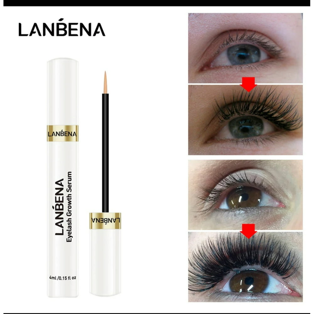 Lanbena EyeLashes / Eyebrows Growth Serum Longer Fuller Thicker ...