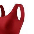 thumbnail image 4 of SwiftWear Women's Seamless Built-In Bra Tank Top Wide Strap Breathable Summer Cami with Slimming Fit Basic Layering Comfort, 4 of 5