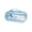 11# (Sky Blue), variant on Large Pencil Case 2 Compartments, Clear Pen Pencil Pouch with Zipper, Multifunction Transparent Stationery Bag for Student College Office Teen Makeup Bag for Adults Travel (Black)