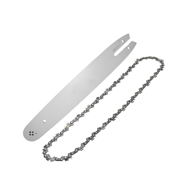Barra guía de motosierra de metal universal, herramienta de reparación de instalación simple, accesorios de motosierras profesionales para sierras de aceite Unidad 50 de 14 pulgadas