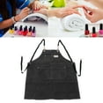 thumbnail image 4 of Adjustable Cross Back Cotton Canvas Apron with Pockets, Suitable for Kitchen Cooking, Nail Salon, Hair Salon, 4 of 7