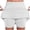 *White, variant on VBVC Women's 2 in 1 Stretchy Skort,Breathable A-line Activewear for Women,Ladies Tennis Golf Skort with Built-in Shorts and Pockets,White,S-2XL