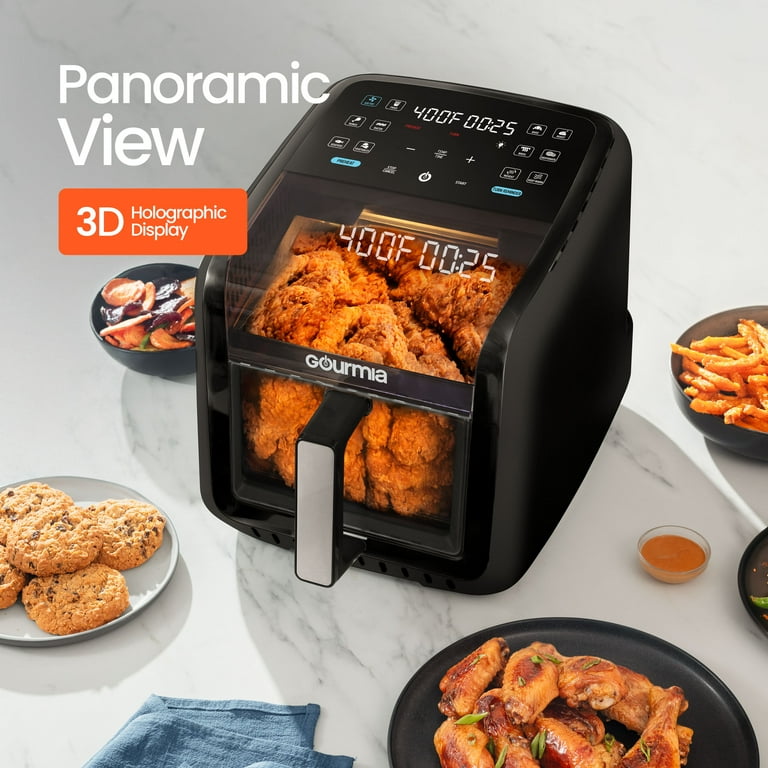 Gourmia Panorama 7-QT Digital Air Fryer w/ Panoramic View
